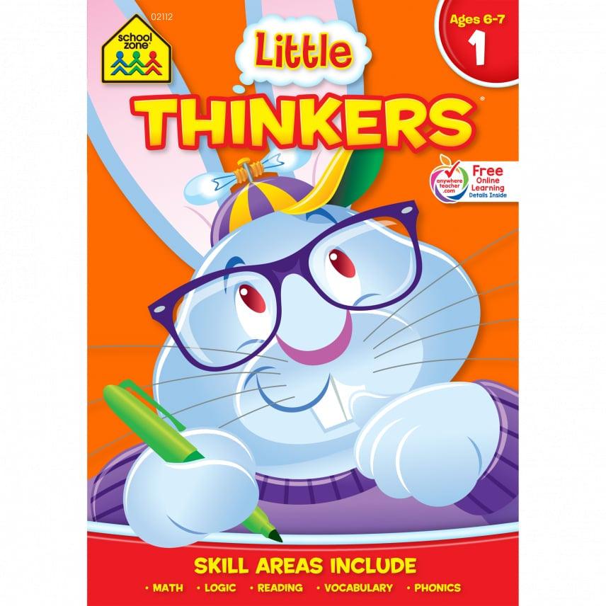 SZP-02112 LITTLE THINKERS 1ST GRADE BOOK (AGES 6-7) (E)
