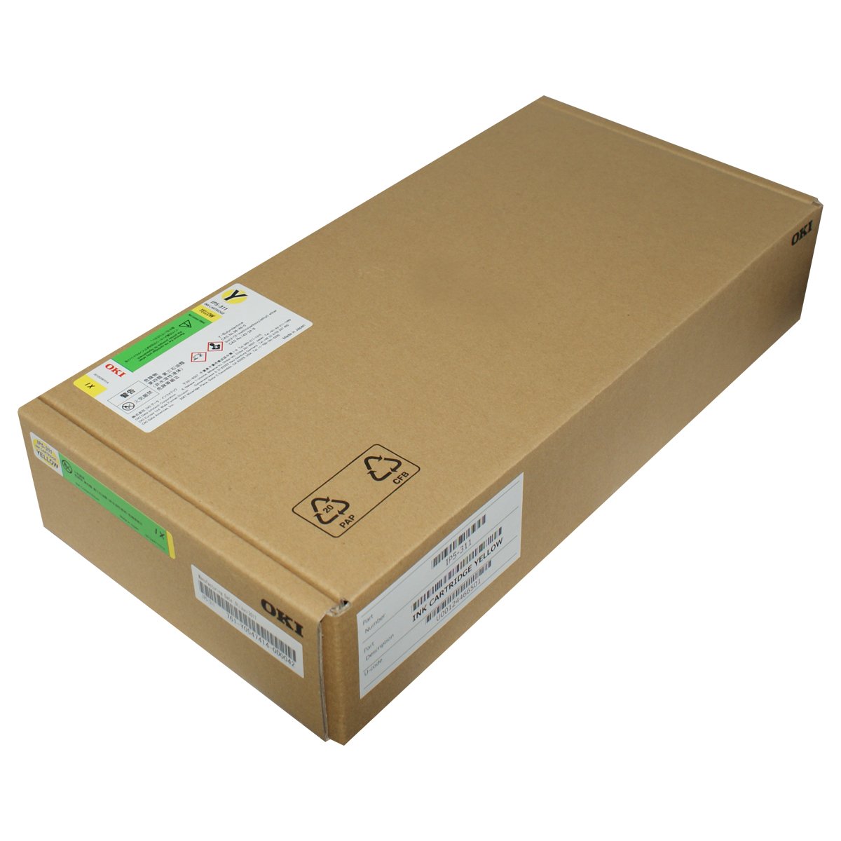 Tinta SEIKO IP5-311 IX INK (500ml) YELLOW - Ultracomonline.com