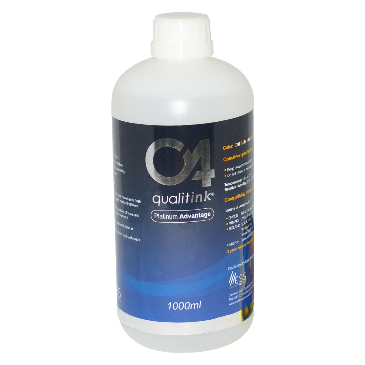 Tinta ESS Platinum FLUSHING (1LT) - Ultracomonline.com