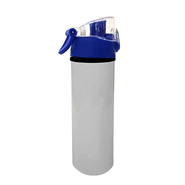 Botella deportiva para sublimacion - tapa azul (750-ml) - Ultracomonline.com