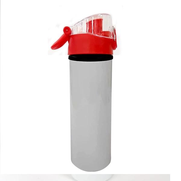 Botella deportiva para sublimacion - tapa roja (750-ml) - Ultracomonline.com