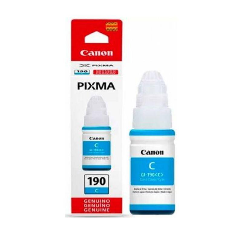 TINTA Canon GI-190-C Botella Cyan