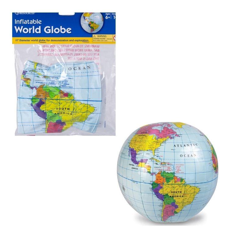 Inflatable World Globe