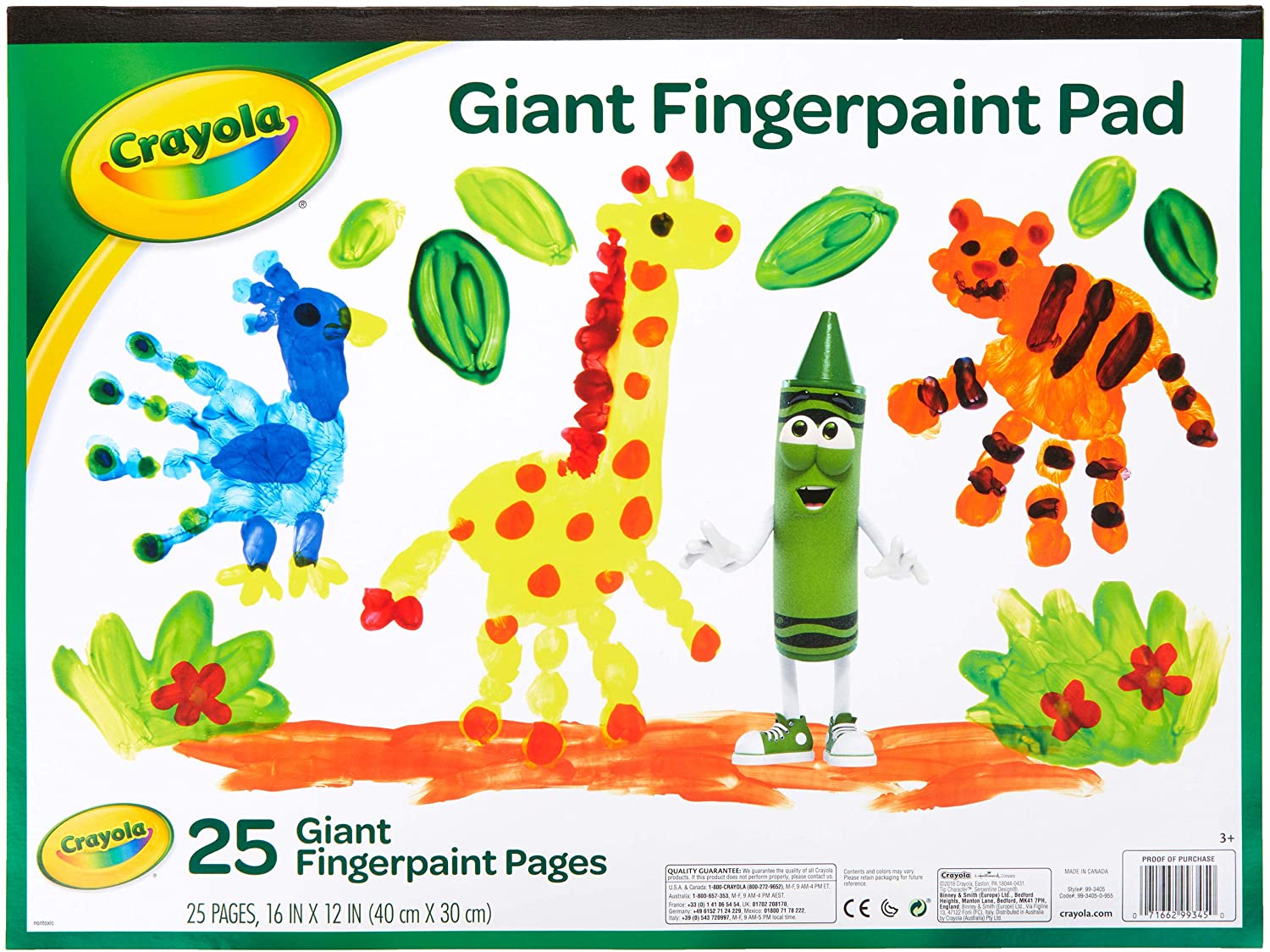 Crayola Giant fingerpaint pad