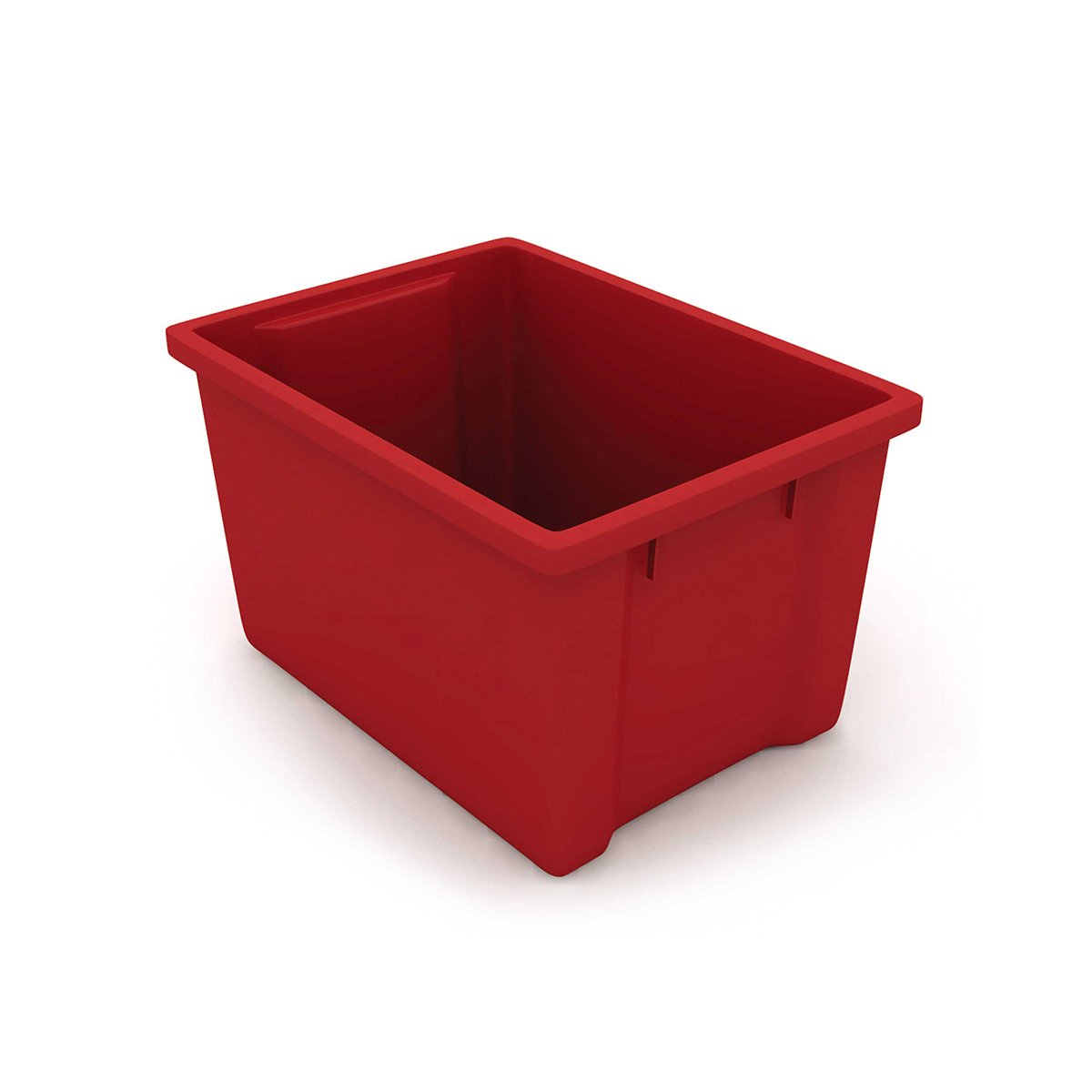 Cubo Infantil Plastico Rojo #21
