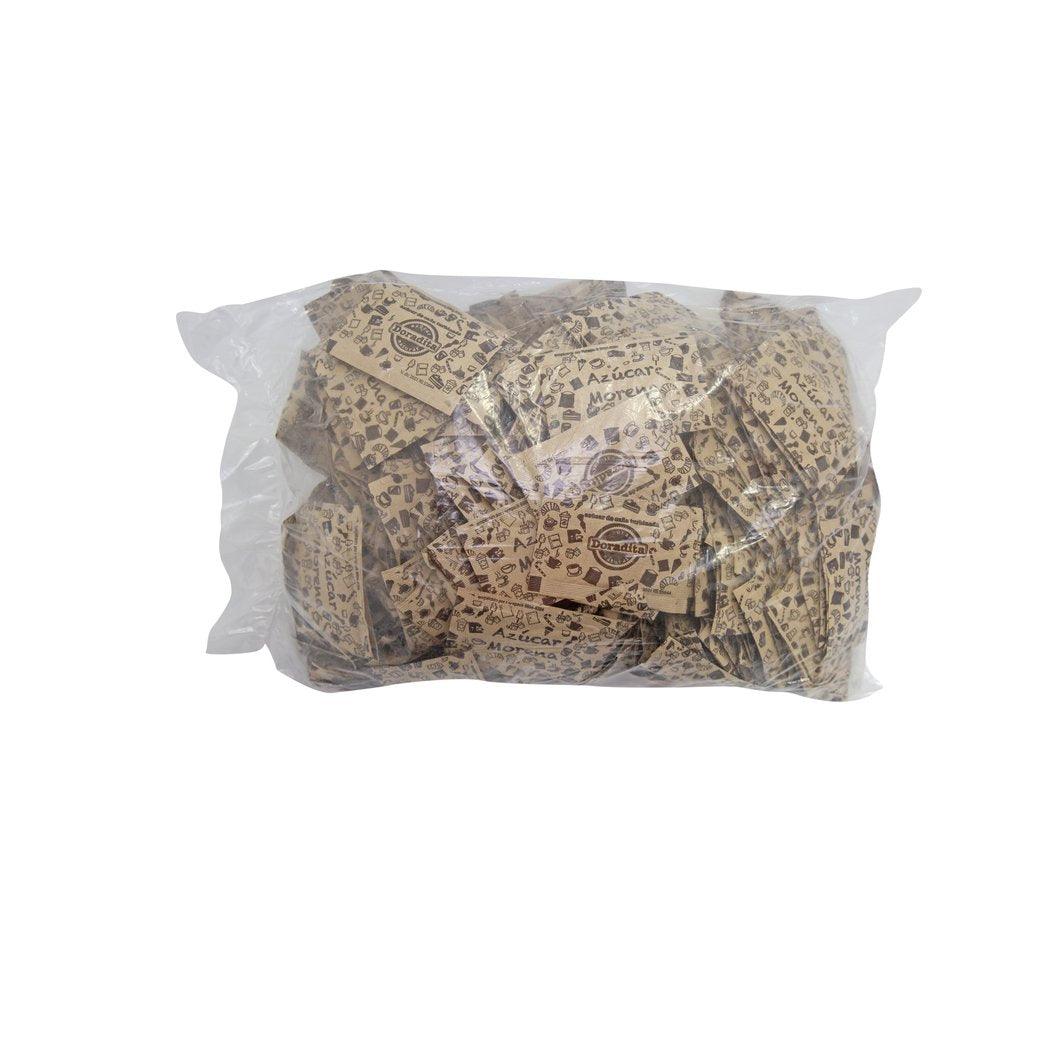 Azúcar morena porcionada (250 sobres de 5 g)