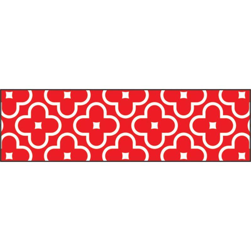 Borders Floral Red (2-3/4"X35-3/4´)