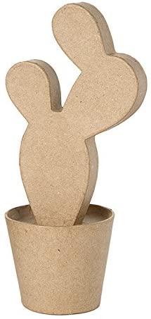 Cactus #1 de papel maché