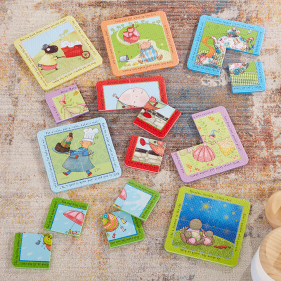 Soft Shapes Take Along Puzzle - Nursery Rhymes