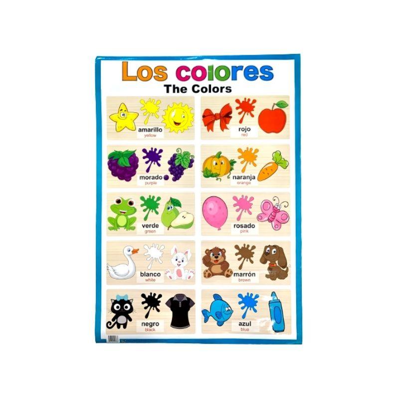 Lámina de Los colores