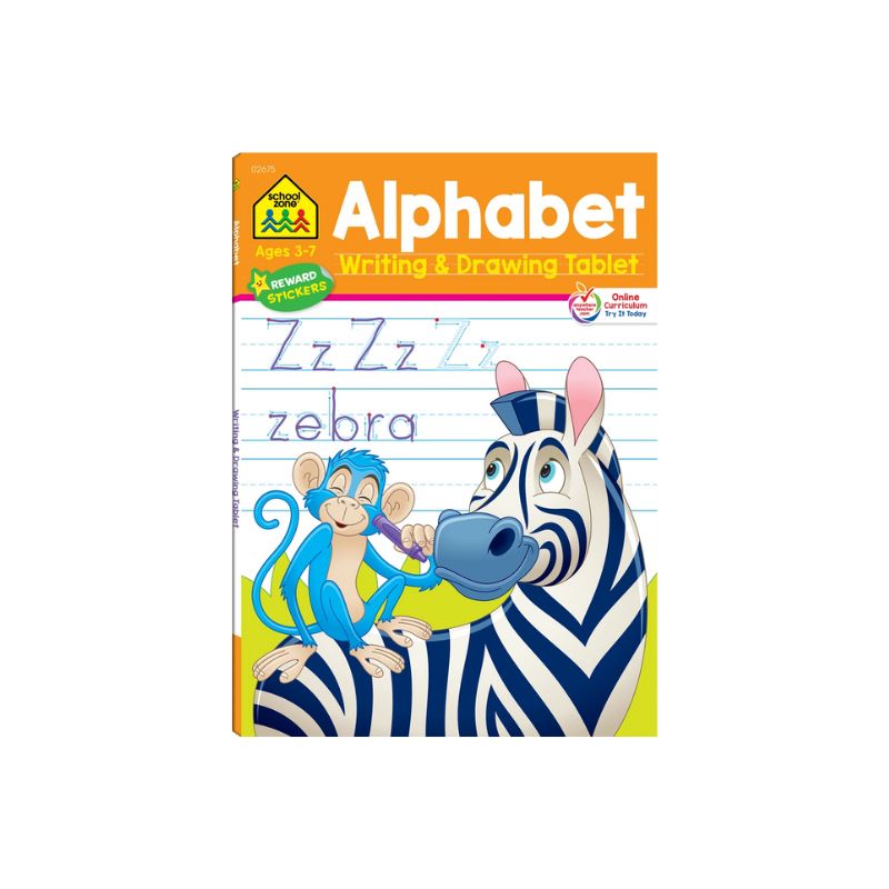Alphabet Writing & Drawing Tablet Workbook
