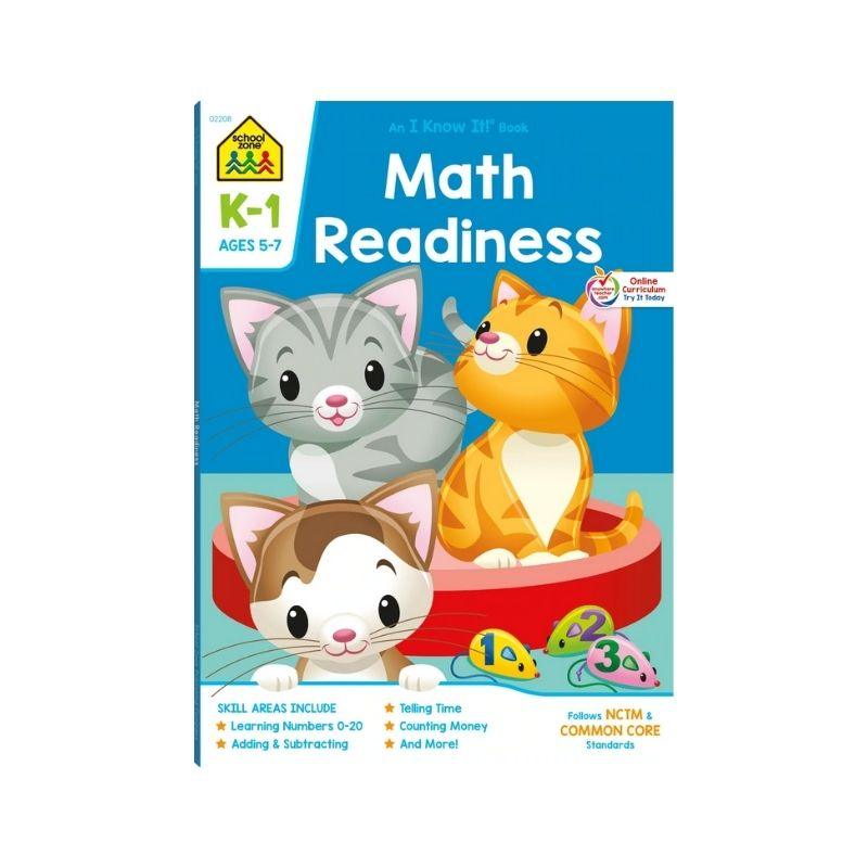 Math Readiness Grades K-1 Workbook