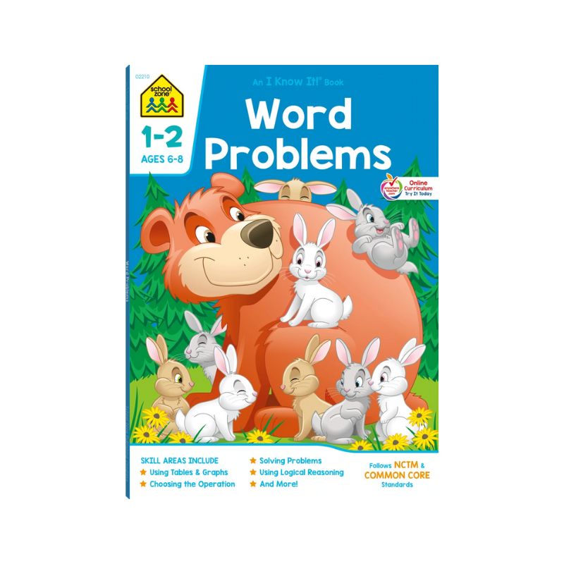 Word Problems Grades 1-2 Workbook