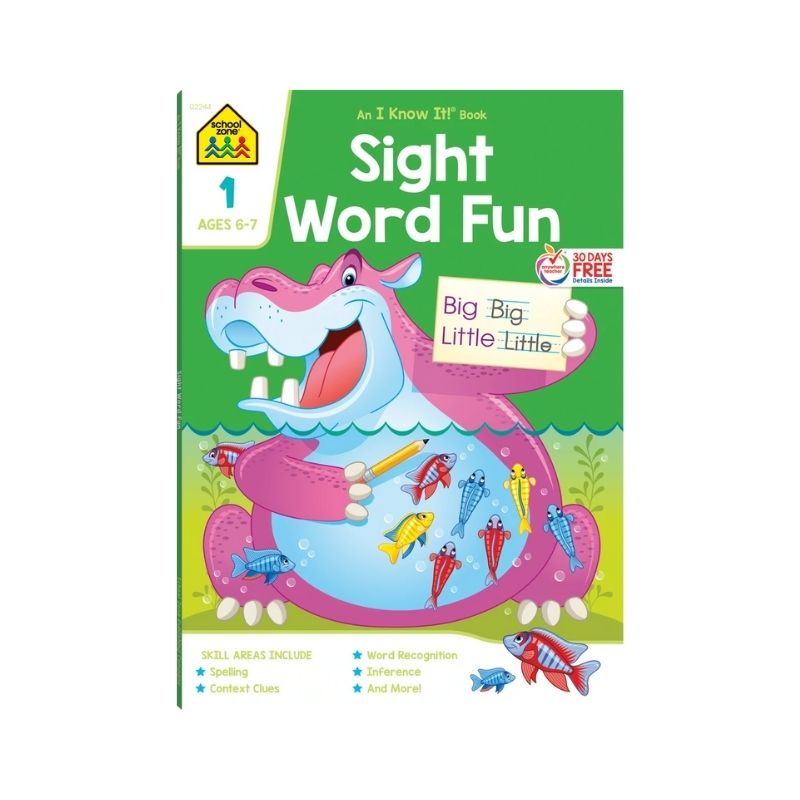 Sight Word Fun Grade 1 Workbook