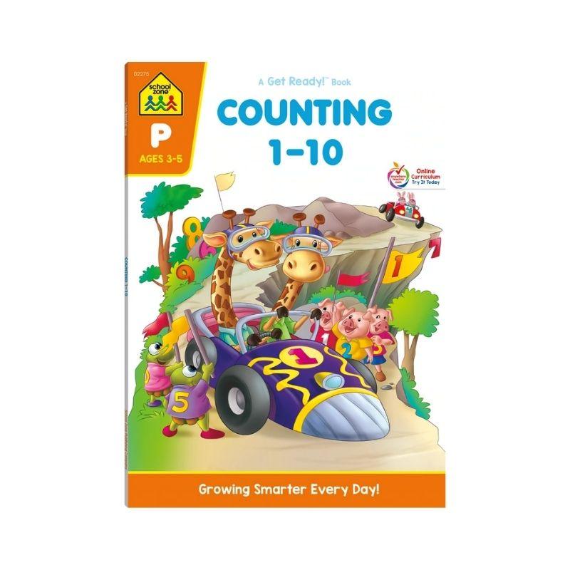 Counting 1-10 Preschool Workbook