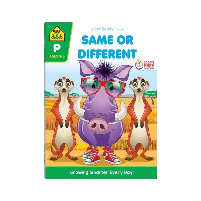 Same or Different Preschool Workbook