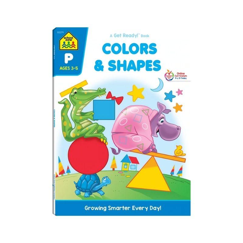 Colors & Shapes Preschool Workbook