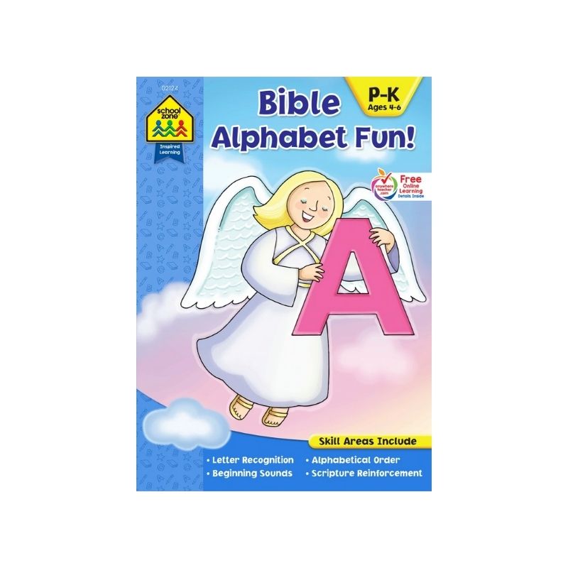 Bible Alphabet Fun! Grades P-K Workbook