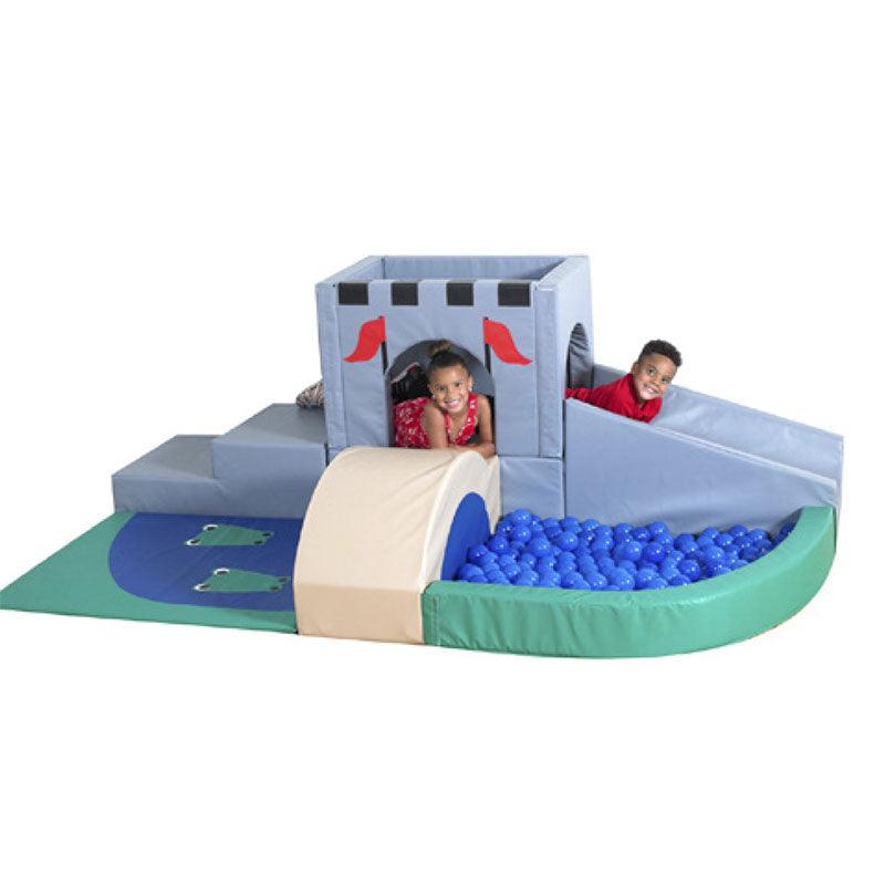 BABY GYM - MEDIEVAL KINGDOM CLIMBER (12-PIECES) (4-PARTES)