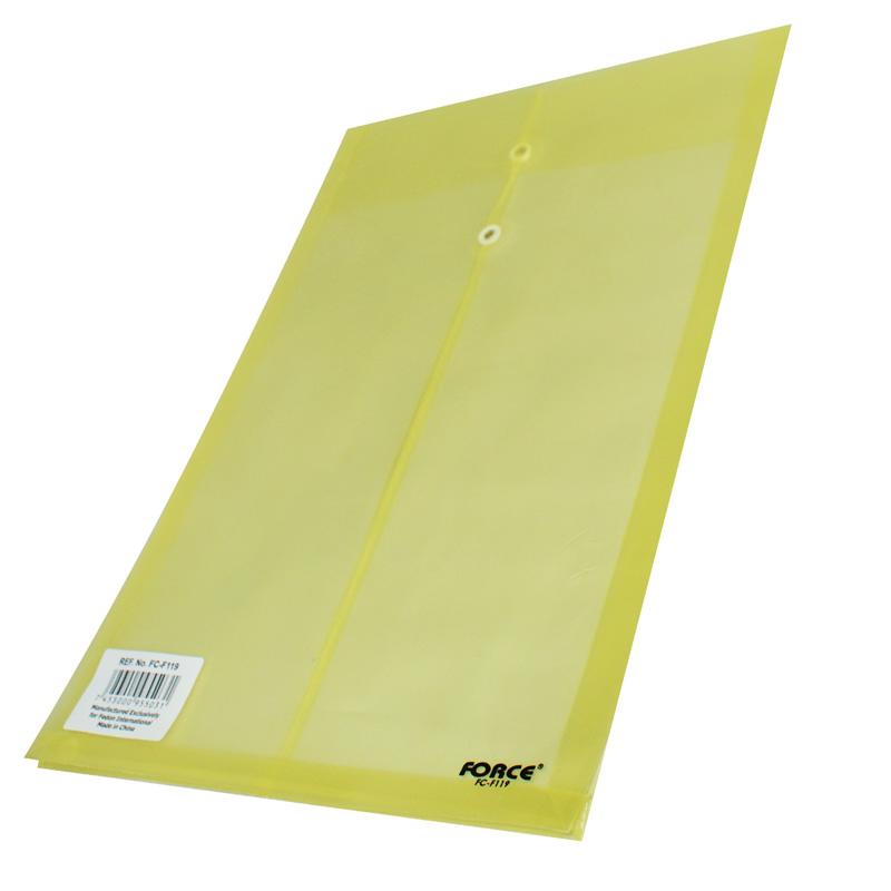 Sobre force plástico vertical con cordel t/legal (colores surtidos) - Ultracomonline.com