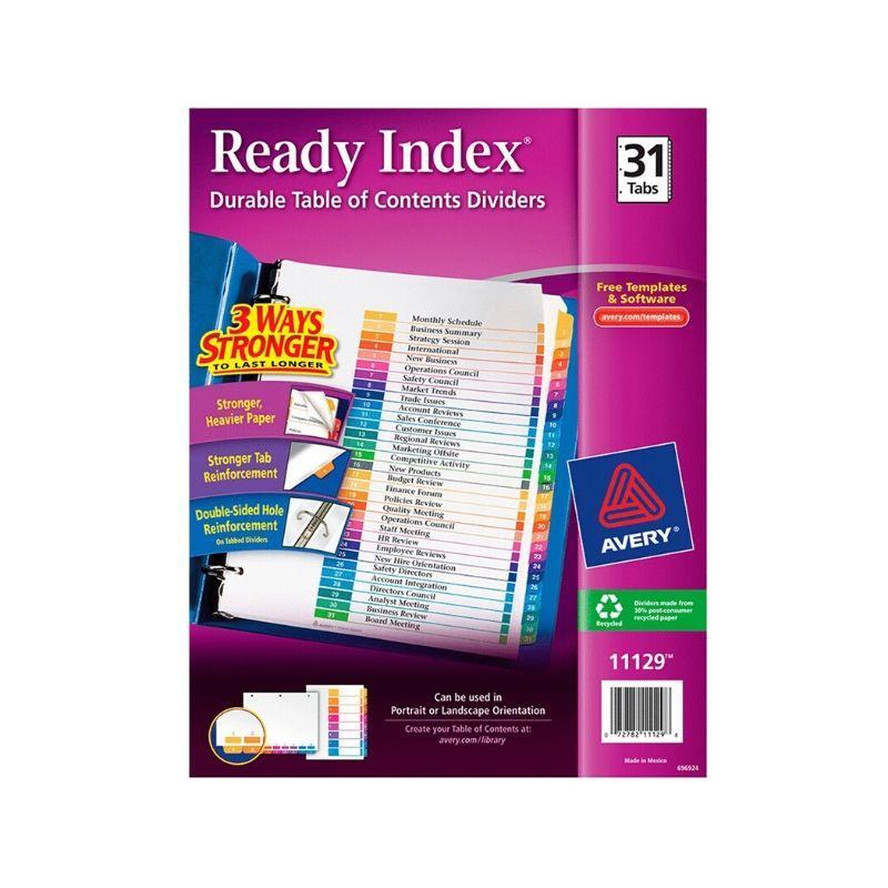 División de portafolio avery (31c) - Ultracomonline.com