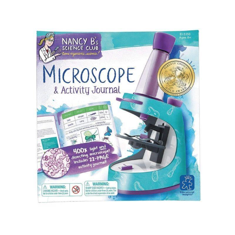 Nancy b's science club microscope & activity journal –