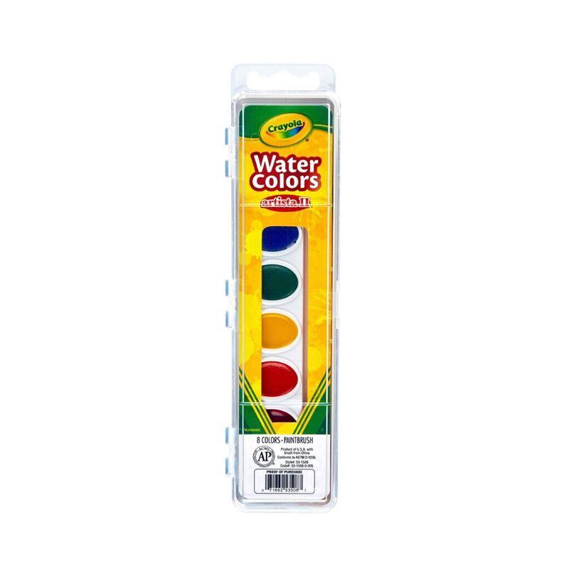CRAYOLA-531508-ACUARELA-ART-II-(SET/8)-W/BRUSH-(E)-062003001089