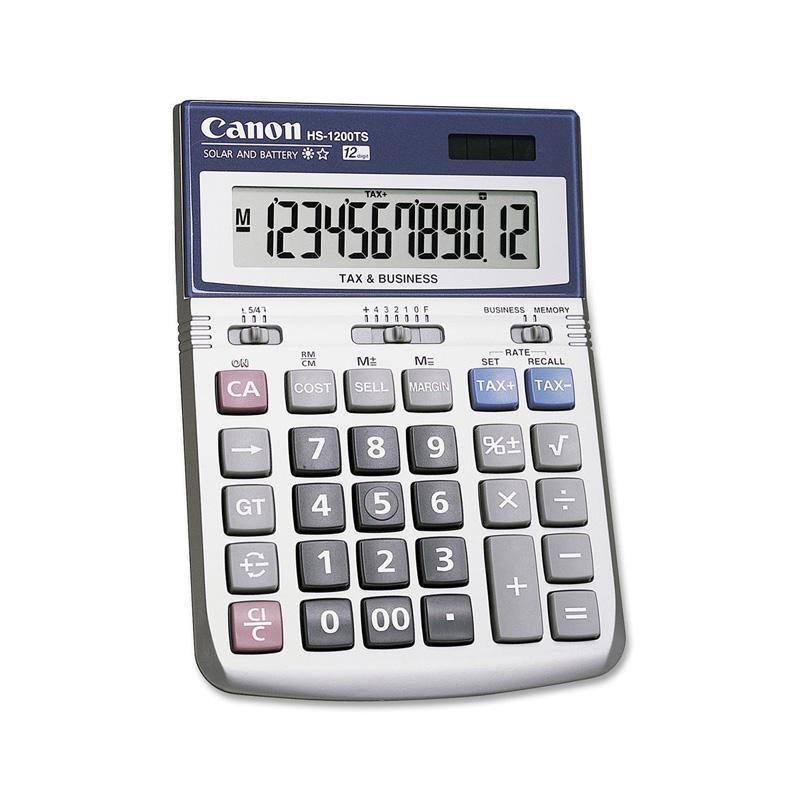 Calculadora canon (12 dígitos) tax & business (dual) - Ultracomonline.com