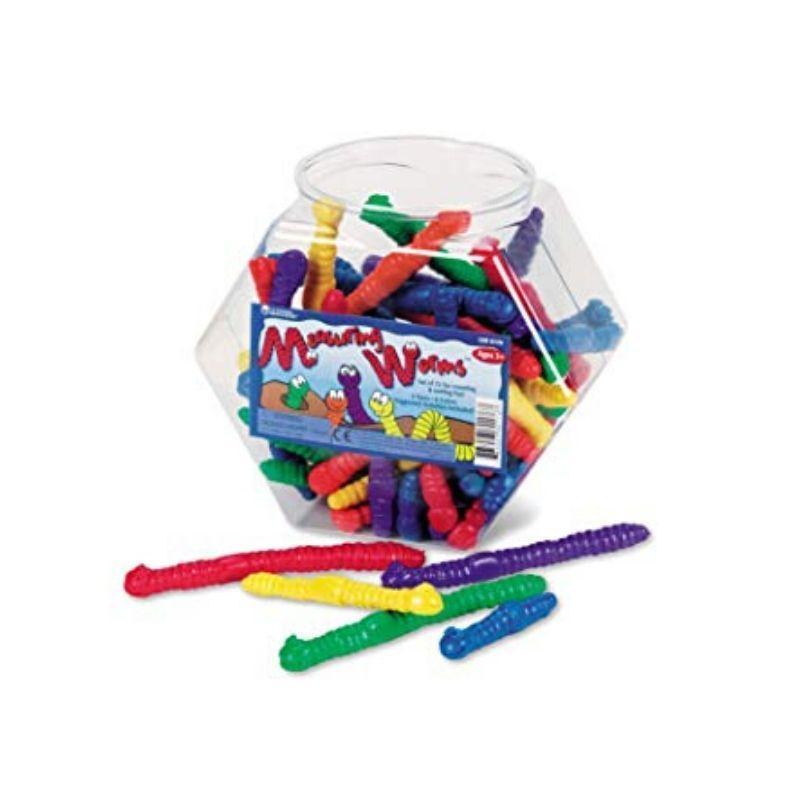 LEARNING-RESOURCES-INCHWORMS-(SET/72)