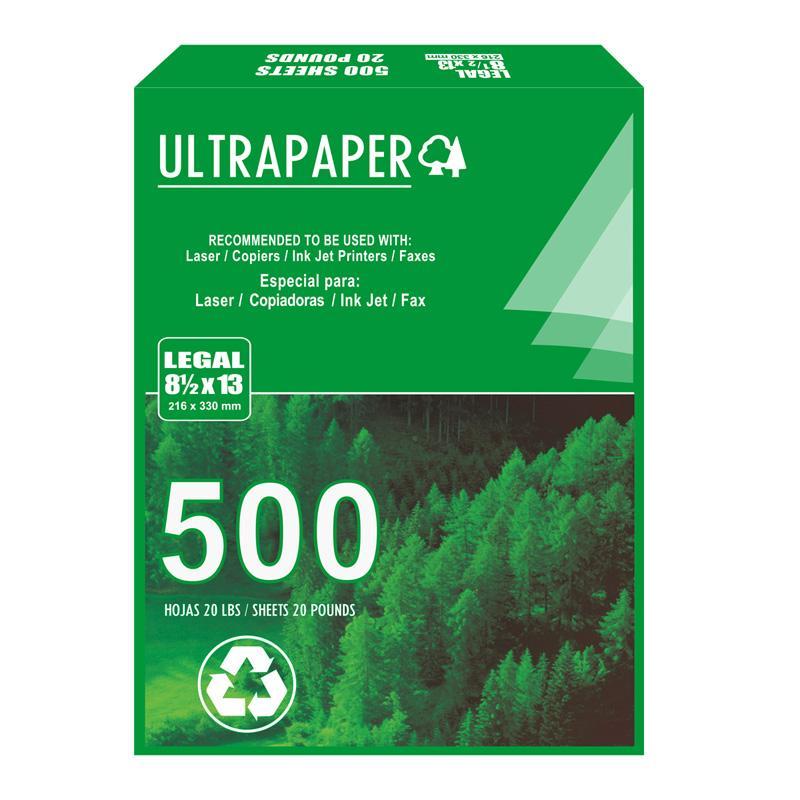 PAPEL MULTIPROPÓSITO ULTRAPAPER DE 20LB-75G (8.5" X 13")