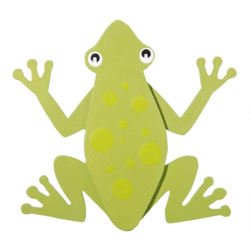 DARICE LARGER PAINTED WOOD SHAPES FROG
