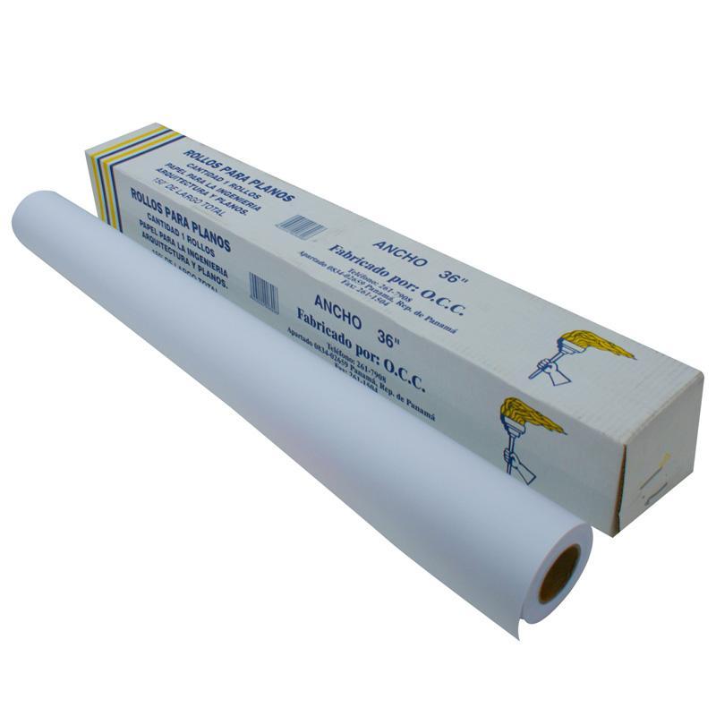 Papel bond ultrapaper de 20lb (36" x 150 pies) (core-2") - Ultracomonline.com