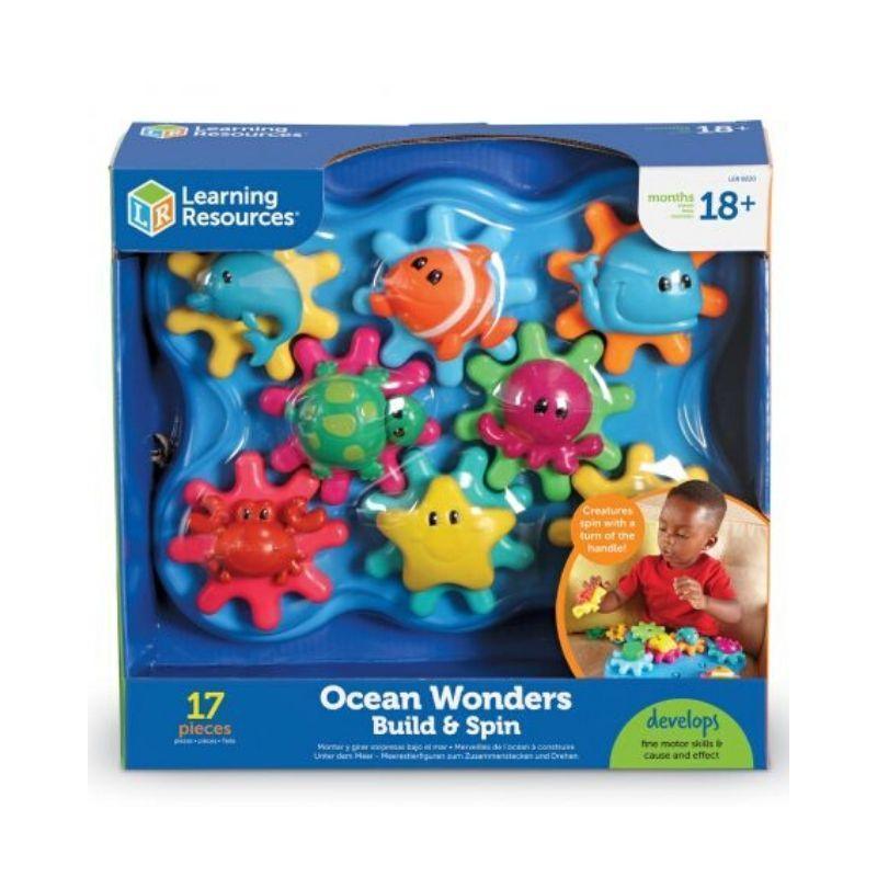 LEARNING-RESOURCES-OCEAN-WONDERS-BUILD-&-SPIN-(SET/17)