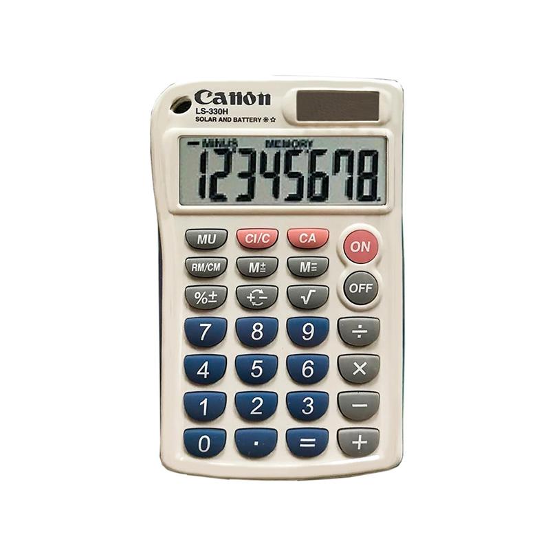 Calculadora canon de mano (8 dígitos) - Ultracomonline.com