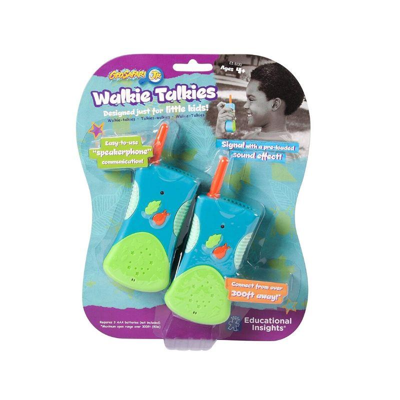 EDUCATIONAL INSIGHTS GEOSAFARI® JR. WALKIE TALKIES