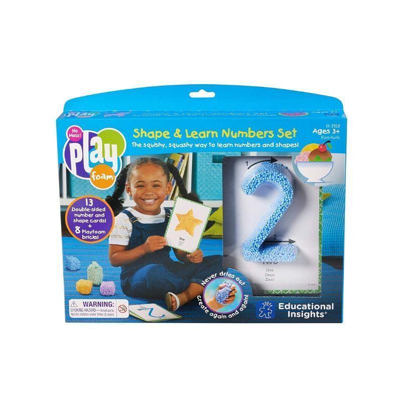EDUCATIONAL INSIGHTS PLAYFOAM® SHAPE & LEARN NUMBER SET