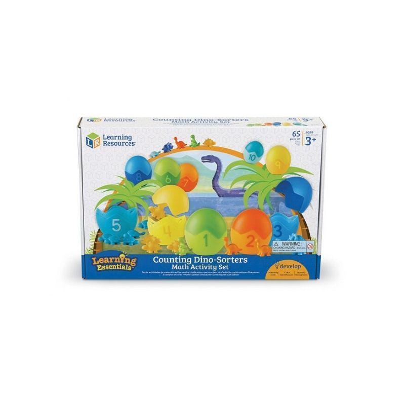 LEARNING-RESOURCES-COUNTING-DINO-SORTERS-MATH-ACTIVITY-SET-(SET/75)