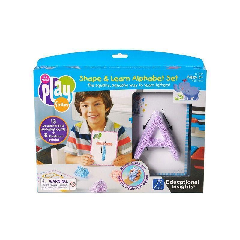 EDUCATIONAL-INSIGHTS-PLAYFOAM®-SHAPE-&-LEARN-ALPHABET-SET