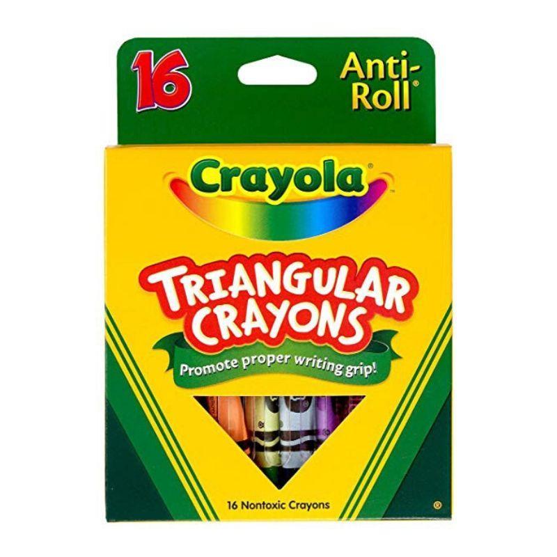 Crayola crayons triangular (set/16) - Ultracomonline.com