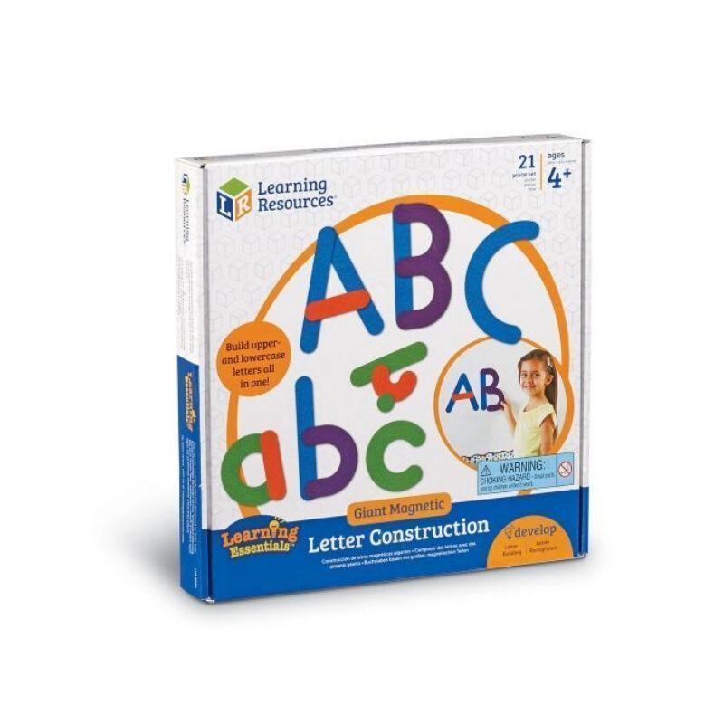 LEARNING-RESOURCES-GIANT-MAGNETIC-LETTER-CONSTRUCTION-(SET/21)