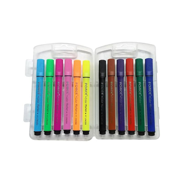 Kit Marcadores de 4 Colores Fluo Silhouette
