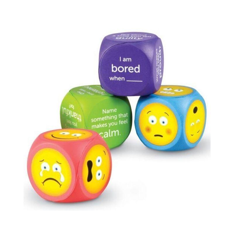LEARNING-RESOURCES-SOFT-FOAM-EMOJI-CUBES-(SET/4)