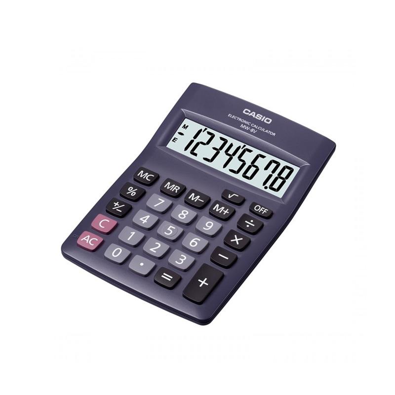 Calculadora casio negro (8 dígitos) - Ultracomonline.com