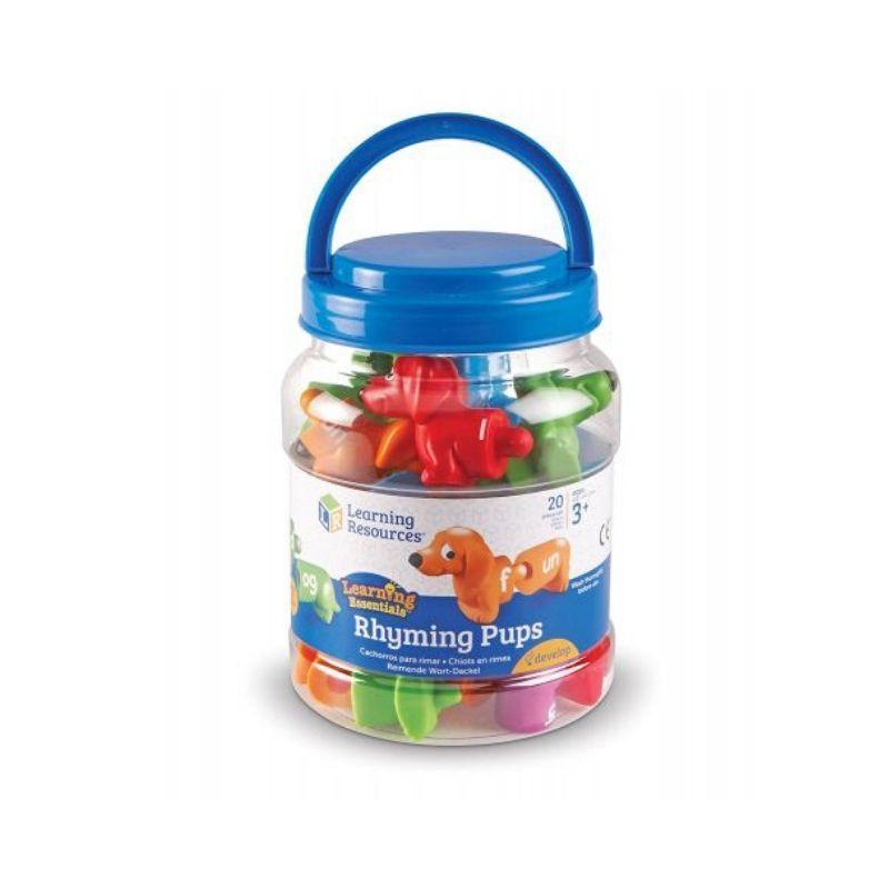LEARNING-RESOURCES-SNAP-N-LEARNT-RHYMING-PUPS-(SET/21)