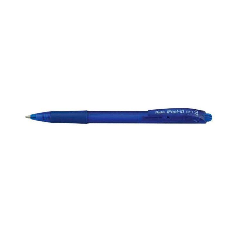 Pentel  Bolígrafo Multicolor Izee Azul Claro 0.7