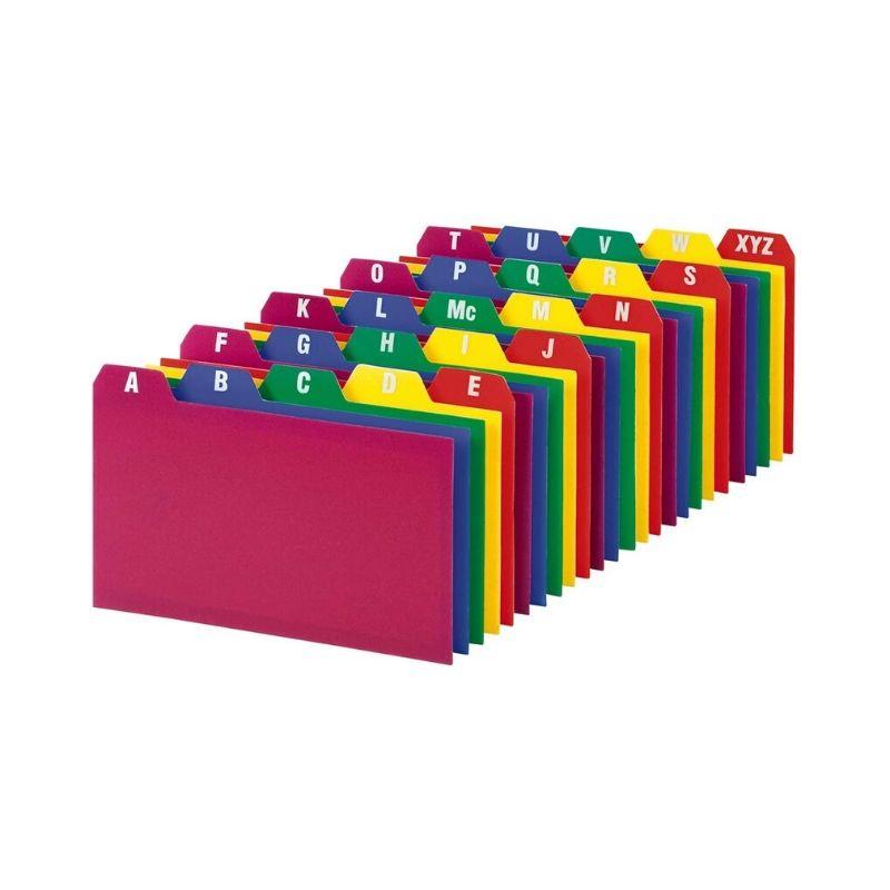 Guías alfabéticas oxford (3 x 5) (a-z) col. - Ultracomonline.com