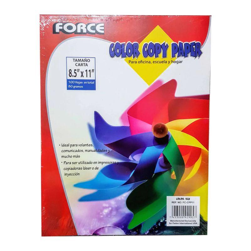 Papel de color Bond Ultrapaper de 20lb (8.5" x 11") (100 hojas)