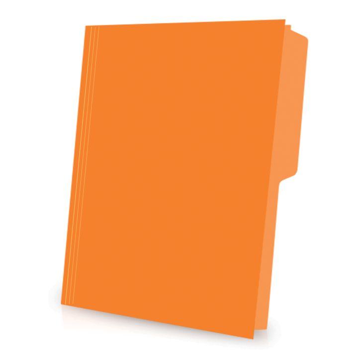 FOLDER COLOR ULTRAPAPER ECOLOGICO T/LEGAL (100U) ORANGE RED