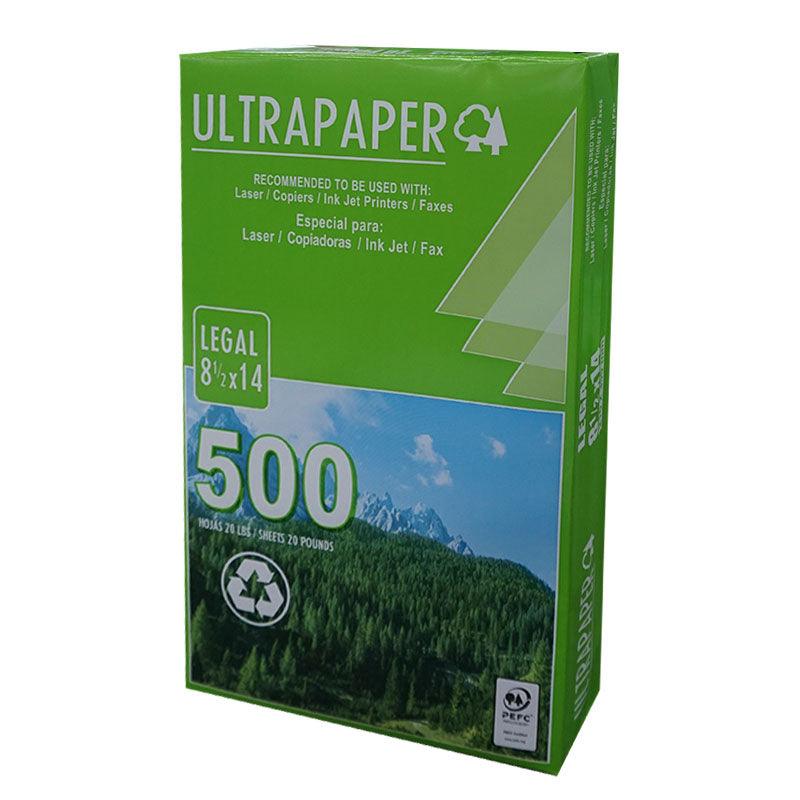 Papel copiadora Ultrapaper Multiproposito 8.5x14