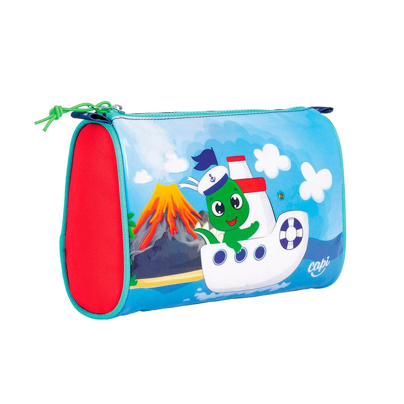 Cartuchera CAPI Kids Dino – Modelo Triangular